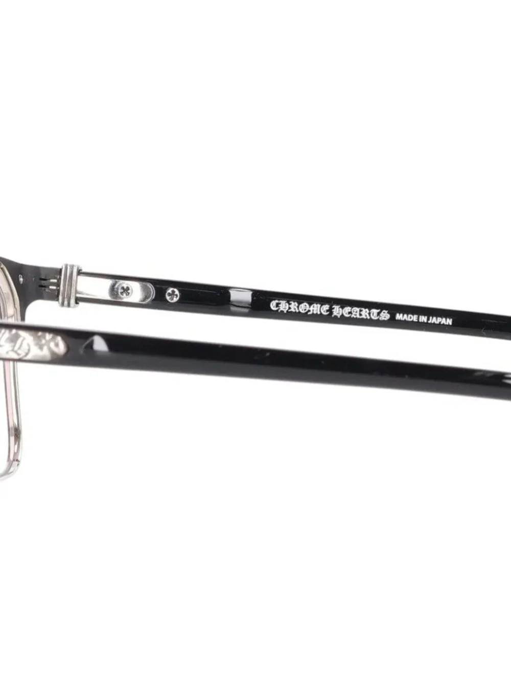 Chrome Hearts Blazin CH Logo Cross Temple Sunglasses 56 Eyewear